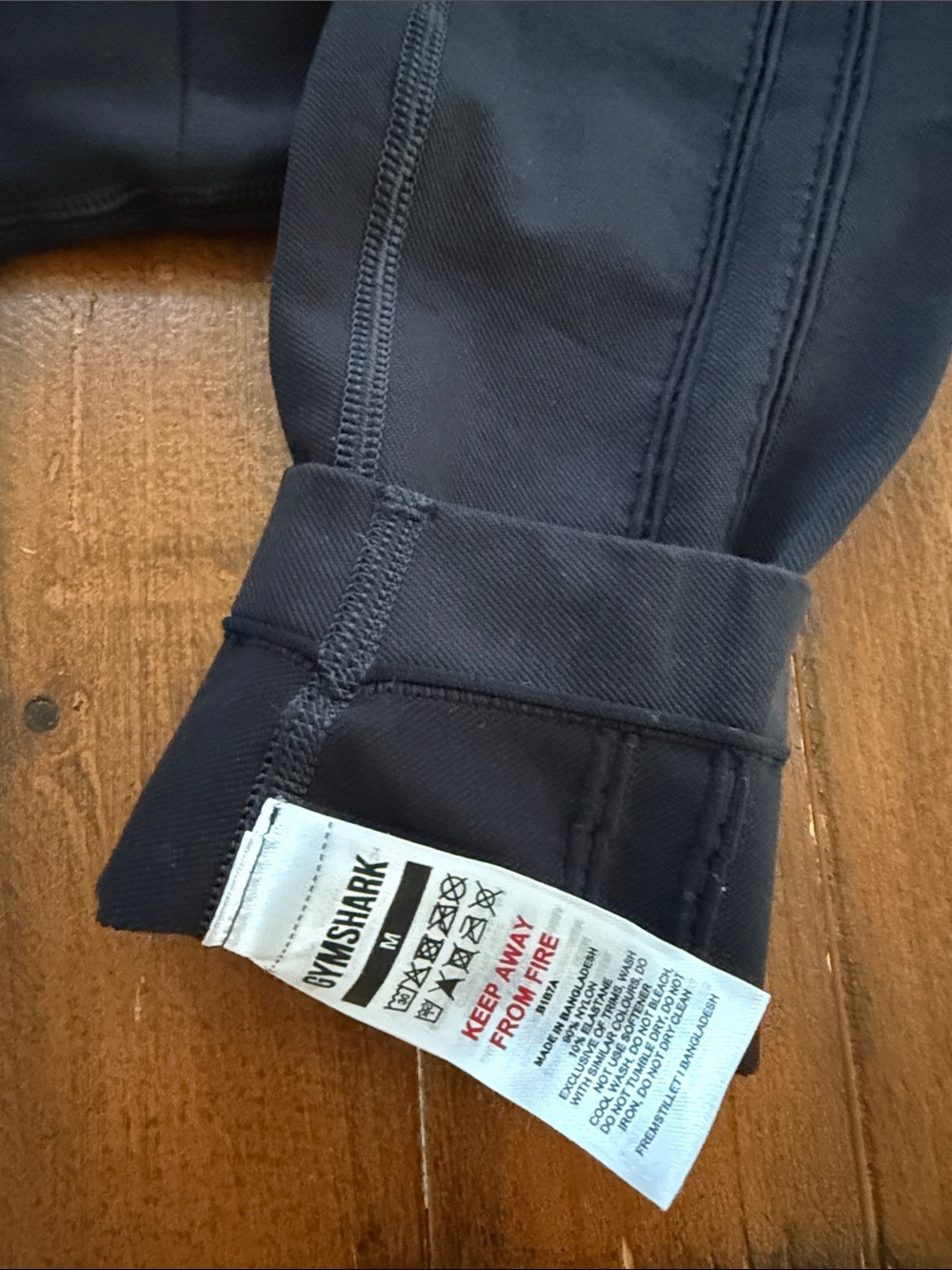 Gymshark Black Seamless High-Rise Leggings - Picture 2 of 3